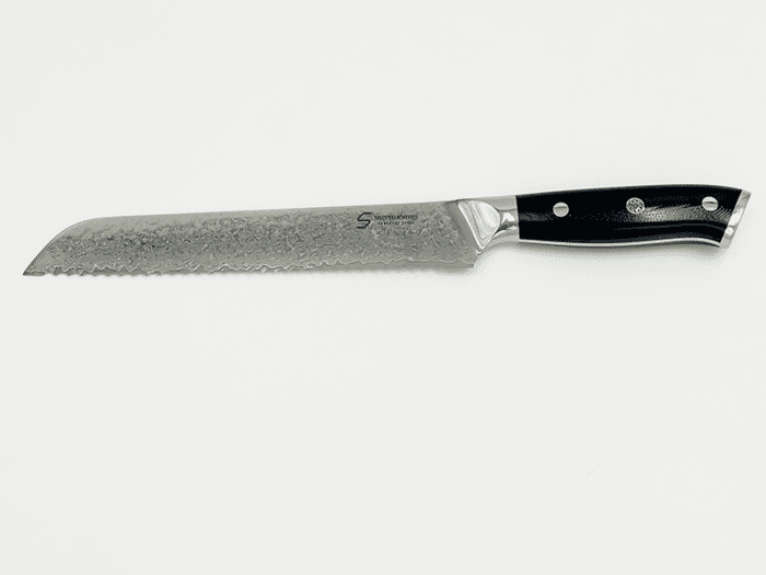 Shinto Brødkniv 20 cm i 67-lags damaskusstål med elegant design