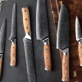 valg af den rigtig kniv. Kami knivsæt 6 dele