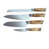 Kami knivsæt 4 dele