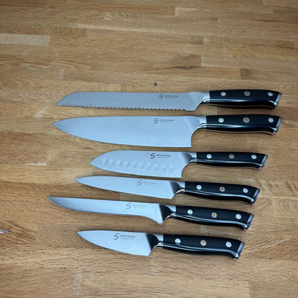 Knivsæt 6 dele