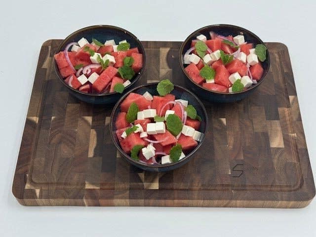vandmelon salat