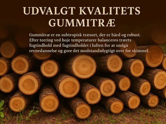 Knivblok i bæredygtigt gummitræ – Eksklusiv knivholder til 14 knive | Shinto Knives